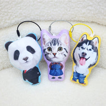 將圖片載入圖庫檢視器 客製化禮物寵物似顏繪公仔鎖匙扣