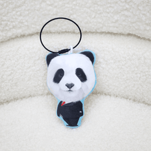 將圖片載入圖庫檢視器 客製化禮物熊貓似顏繪公仔鎖匙扣