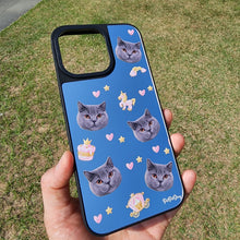 將圖片載入圖庫檢視器 客製化禮物毛孩似顏繪鏡面手機殼(MagSafe)