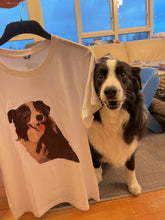 將圖片載入圖庫檢視器 客製化禮物寵物似顏繪T恤