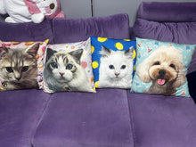 將圖片載入圖庫檢視器 四個客製毛孩似顏繪咕𠱸禮品