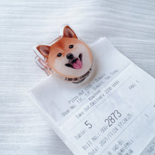 將圖片載入圖庫檢視器 客製化毛孩似顏繪夾子