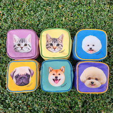 將圖片載入圖庫檢視器 客製化寵物似顏繪鈄孭袋