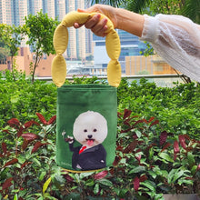 將圖片載入圖庫檢視器 客製化禮物寵物似顏繪泡泡水桶Totebag