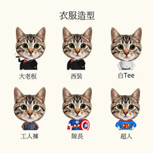 將圖片載入圖庫檢視器 客製化禮物寵物似顏繪泡泡水桶袋造型