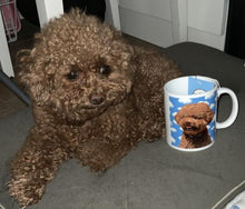 將圖片載入圖庫檢視器 客製化禮物毛孩似顏繪陶瓷杯