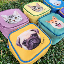 將圖片載入圖庫檢視器 客製化毛孩插畫鈄孭袋