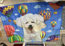 將圖片載入圖庫檢視器 客製化禮物毛孩似顏繪野餐墊