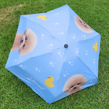 將圖片載入圖庫檢視器 客製化禮物毛孩似顏繪防曬傘