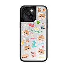 將圖片載入圖庫檢視器 客製化禮物毛孩似顏繪鏡面手機殼(MagSafe)