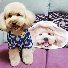 將圖片載入圖庫檢視器 客製化貴婦狗似顏繪大頭Totebag