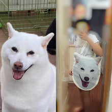 將圖片載入圖庫檢視器 客製化柴犬似顏繪大頭Totebag