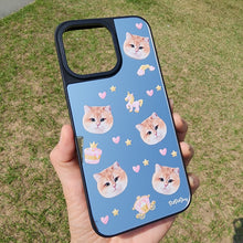 將圖片載入圖庫檢視器 客製化禮物毛孩似顏繪鏡面手機殼(MagSafe)