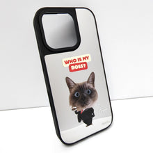 將圖片載入圖庫檢視器 客製化禮物毛孩似顏繪鏡面手機殼(MagSafe)