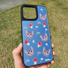 將圖片載入圖庫檢視器 客製化禮物毛孩似顏繪鏡面手機殼(MagSafe)