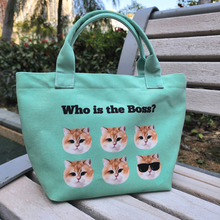 將圖片載入圖庫檢視器 客製化寵物似顏繪手提袋