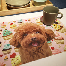 將圖片載入圖庫檢視器 客製化毛孩似顏繪餐墊