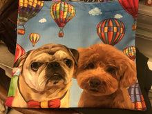 將圖片載入圖庫檢視器 客製狗狗似顏繪單肩Totebag
